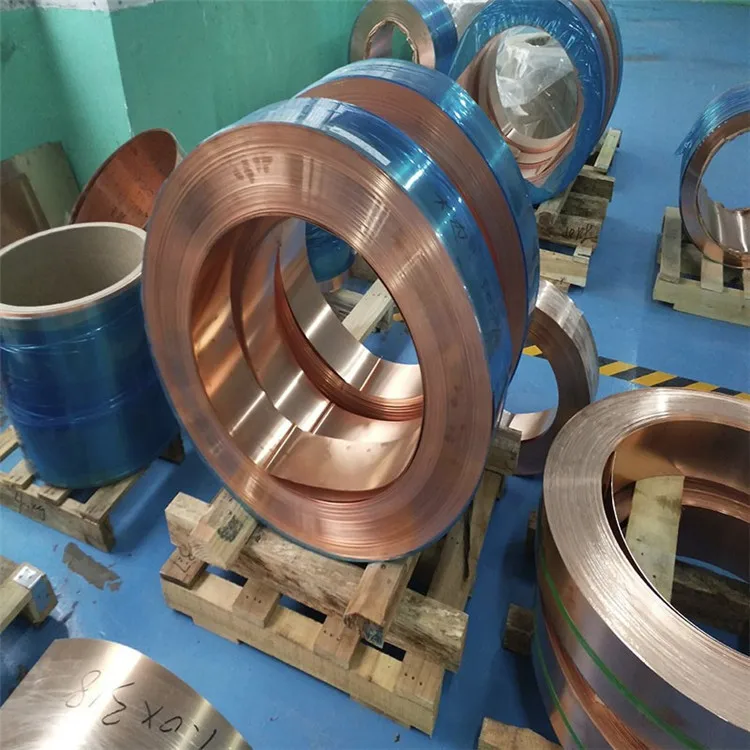Copper foil 1mm 2mm thick c10100 32650 18650 T1 T2 copper strip roll