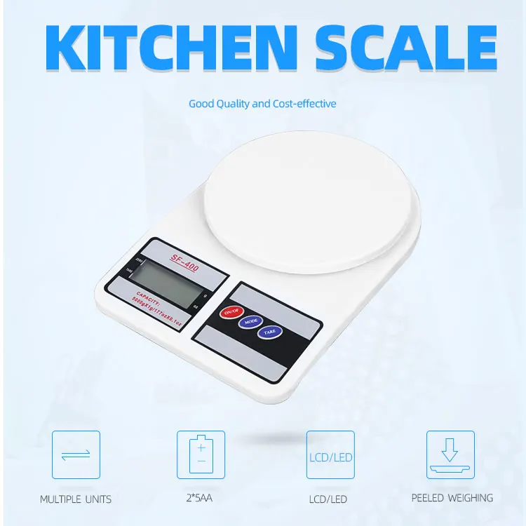 Home kitchen electronic scale, portable electronic scale, coffee powder weighing electronic scale