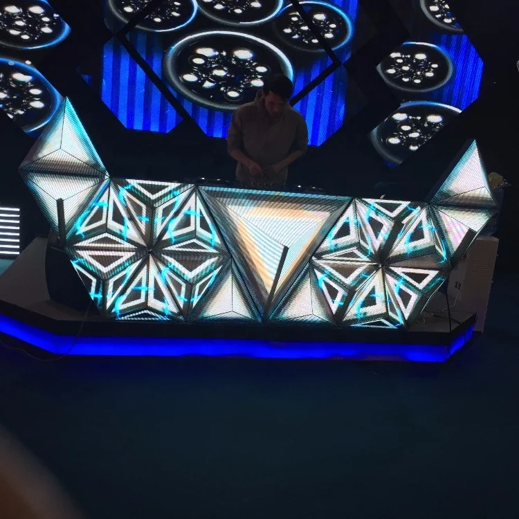 DJ booth butterfly HD Led Display Sign SMD Panel DJ Pantalla led DJ