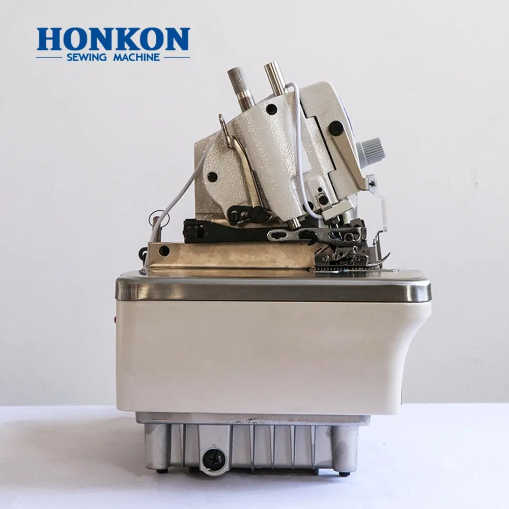 
HK-700-4D Overlocking machines can sew oversew as well as trim the edges for thin and middle thick fabric sewing machines 
