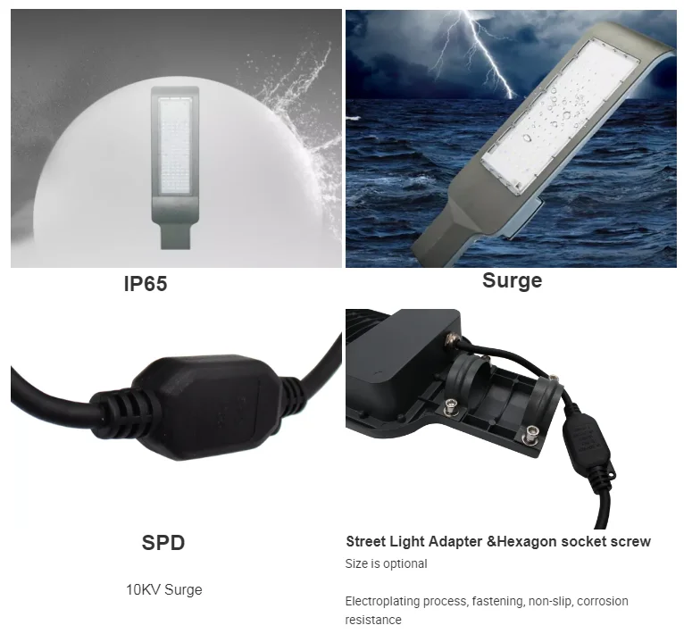 High lumen waterproof ip65 outdoor smd led street light