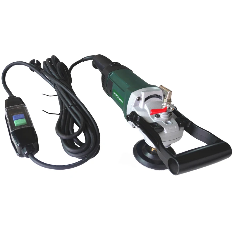 electric wet angle grinder polishing machine sander polisher 1600W with variable speed control gemstones cutting polishing machi