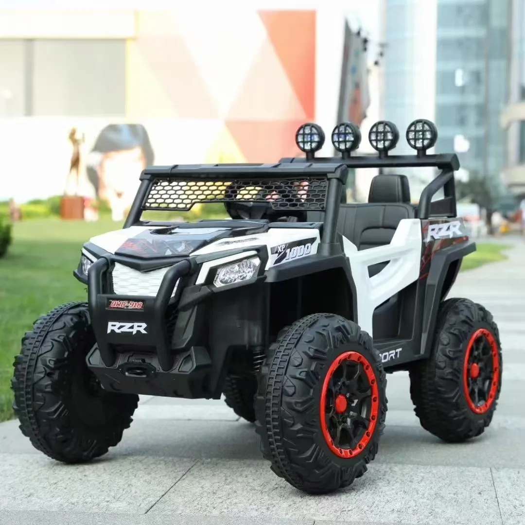 2024 factory wholesale 12v cheap vintage bumper cars electro ford child driving sitting automatic car for children 2 seat