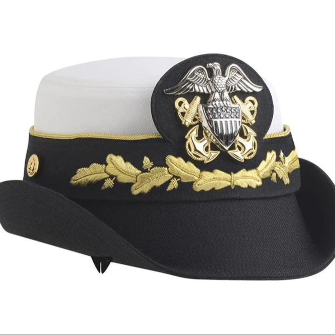 
Navy Captain Commander Bucket Hat Womens 