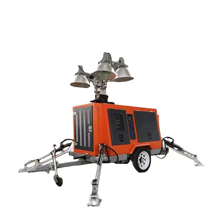 Portable Lighting Tower High Power Mobile Light Tower LED