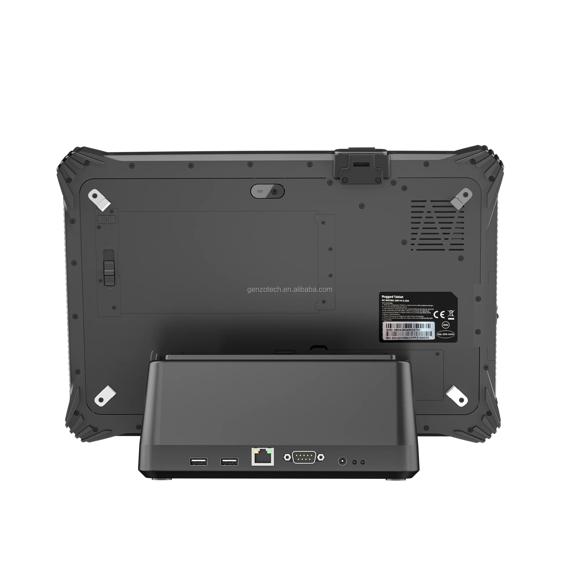 GENZO Rugged Tablet 12 inch with vehicle mount tablet windows intel 12 pulgadas fingerprint rugged tablet windows 12 inch