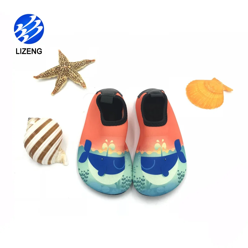 
2021 Hot Summer Vacation Girls Diving Aqua Socks For Kids 