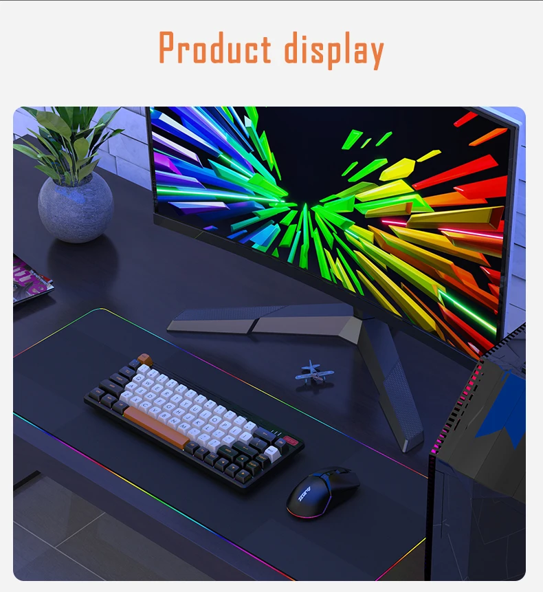 Механическая клавиатура AJAZZ K690T с RGB-подсветкой и возможностью горячей
