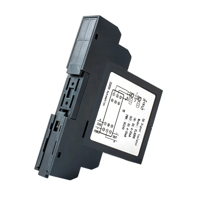 pluggable signal isolator 1 in 2 out 4-20ma analog signal isolated transmitter active signal isolator converters splitter