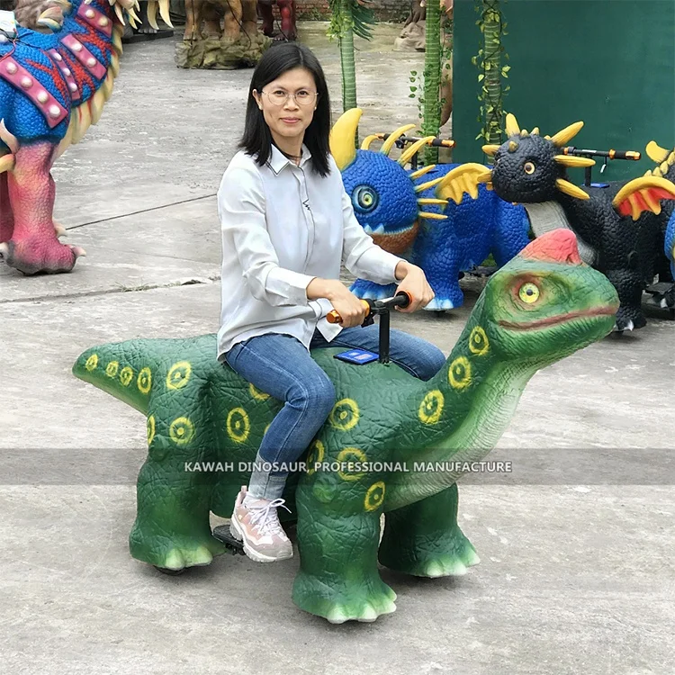 Wholesale Amusement Park Kids Scooter Music Electric Dinosaur Ride for Sale