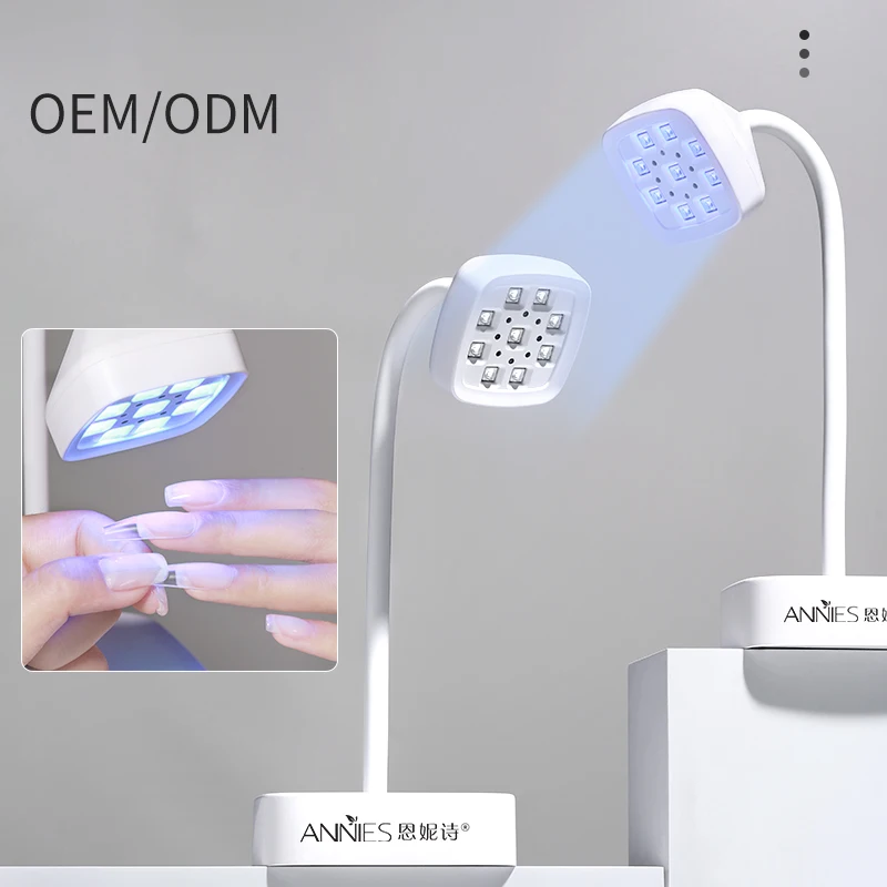 Custom Lotus Foot and Nail Dryer Chargeable UV Nail Lamp USB Nail Led Lamp UV Gel Lamp