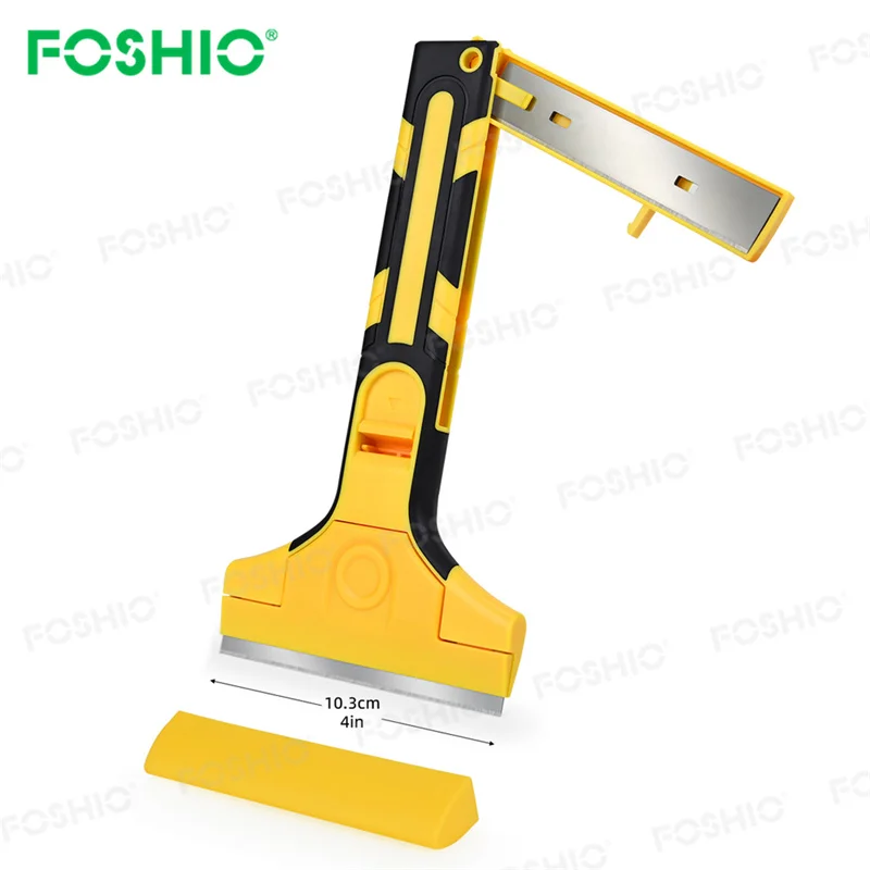 Foshio Design Wholesale Price  Razor Blade Scraper Tool Clean Paint Wallpaper Remover Cleaning Products Glass Scraper Tool