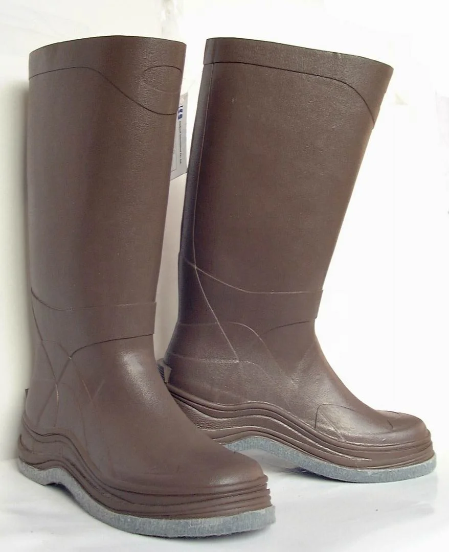 RB254 ANTI-SLIPPERY RUBBER KNEE BOOTS for HUNTING FISHING
