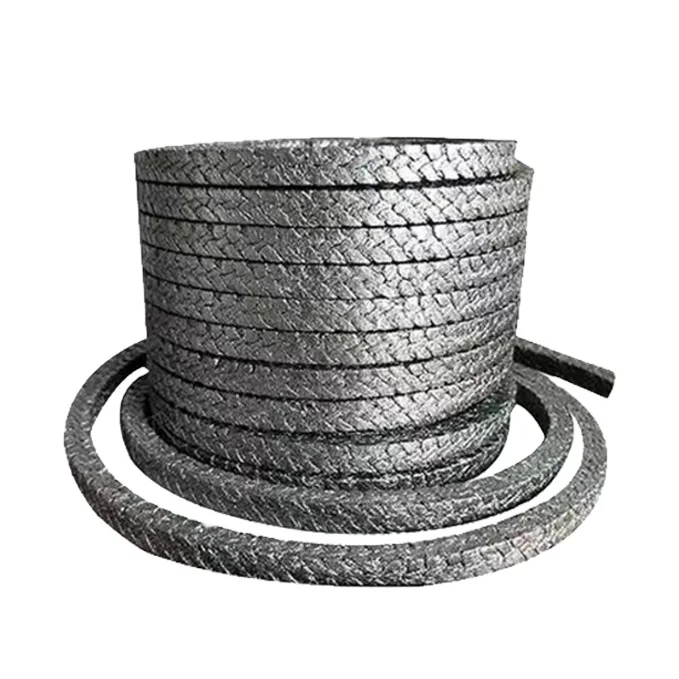 Graphite packing rope Corrosion-resistant steam pipe seal flexible graphite gland packing