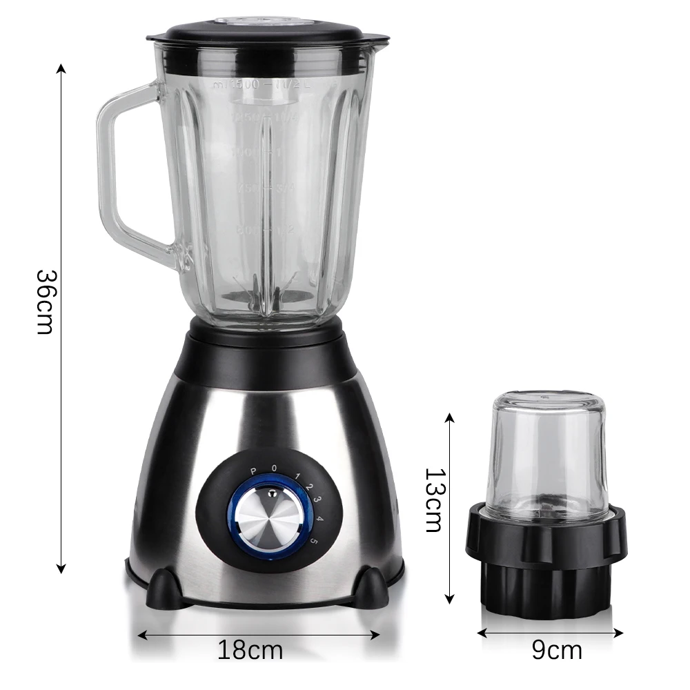 Factory Direct Sale 1000W High Speed Blender And Mixer Juicer Blender Food Machine