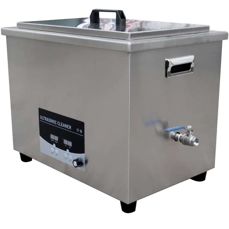 New Ultrasonic Cleaner tank 30 Liter Industrial Ultrasonic Cleaner 60l with Ultrasonic Washing Fabric Waste Oil Heating tank