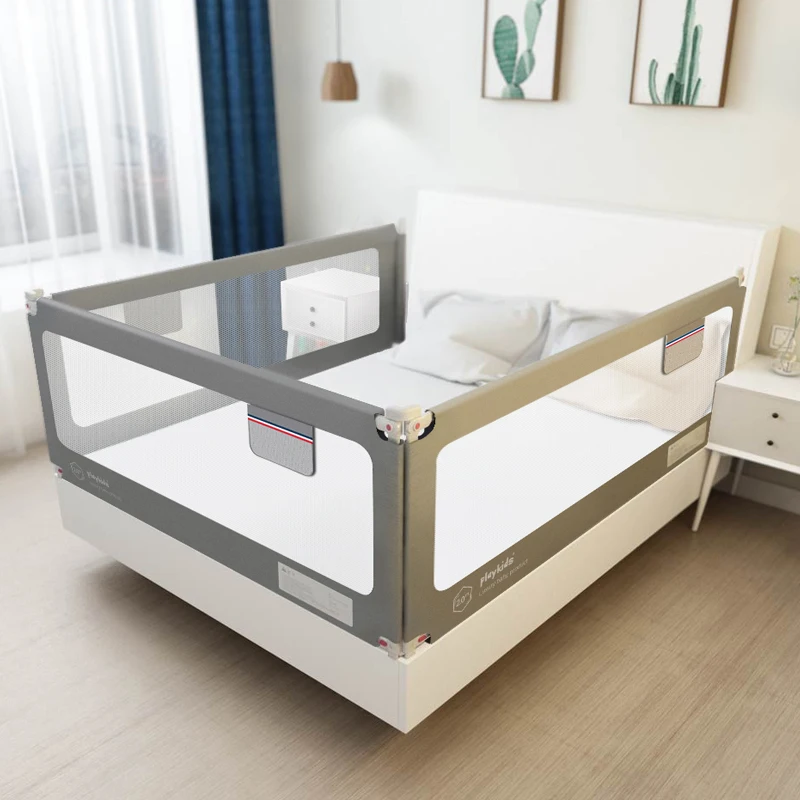 Портативные детские переносные противоударные перила для кроватки, защитные боковые раздвижные перила для детской кроватки