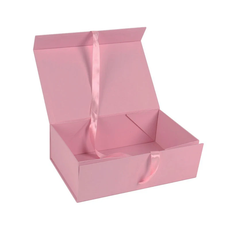 
Boutique Hard Board Book Folding cardboard Magnetic Boxes for Gifts Packing 