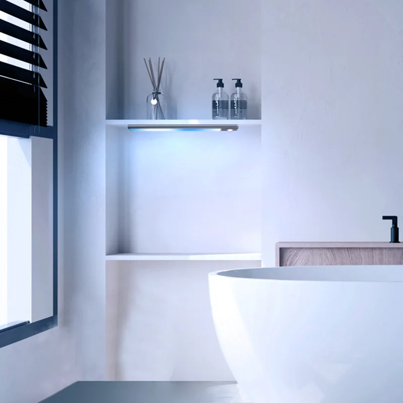 2024 New USB Rechargeable Magnetic Colorful Interior Lamp Cabinet Light Sensor