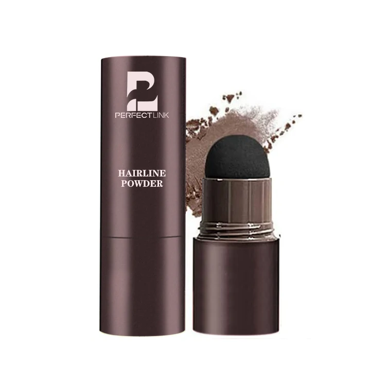 Private Label Wholesale Hairline Shadow Powder Instantly Color Shadow Cover Gray Hair Root Hair Touch-Up Hairline Powder