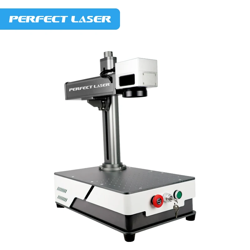 Perfect Laser- for metal label vin code numbers nameplate portable 20w mini laser marking machine