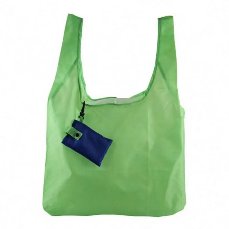 Promotional Folding Polyester Supermarket Trolley Shopping Bags