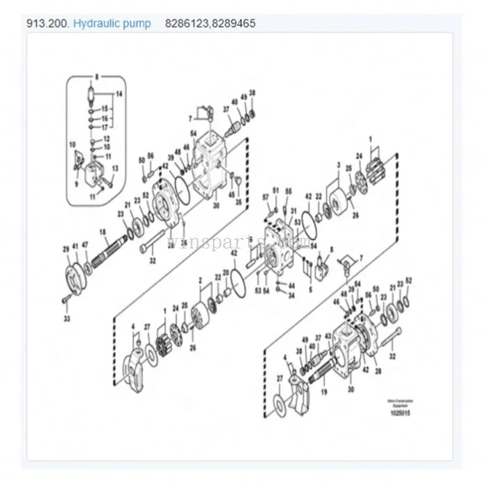 SA823009100 SA8230-09100 главный вал передаточного механизма выполнен EC220D EC210B EC240B EC240C EC290B Запчасти для экскаваторов