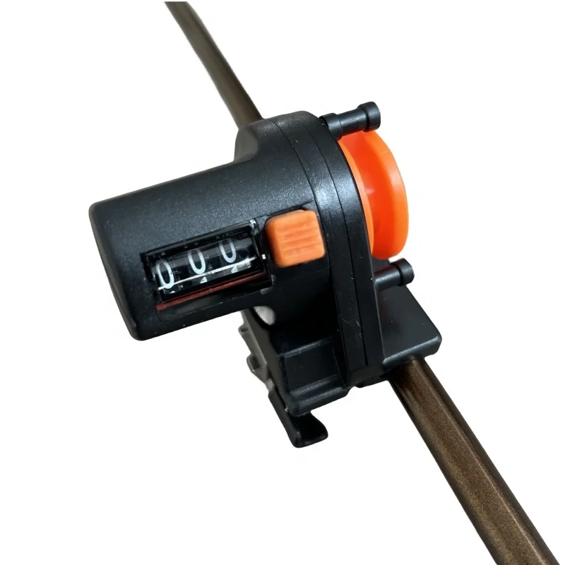 Yousya High Quality 75g Portable Plastic Practical Fishing Line Counter Meter Length Gauge Counter Saltwater Freshwater