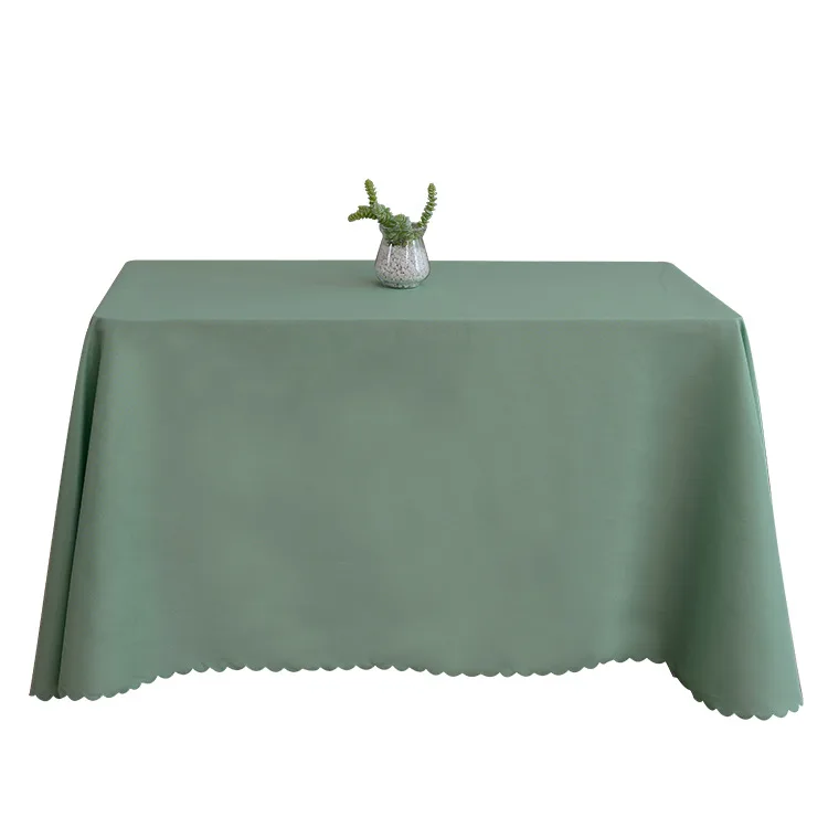 wholesales custom size brief wedding restaurant washable reusable table linens for indoor and outdoor