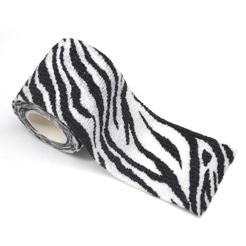 Disposable Tattoo Bandage Self-adhesive Tattoo Grip Cover Bandages Roll Elastic Bandage For Tattoo Machine Grip