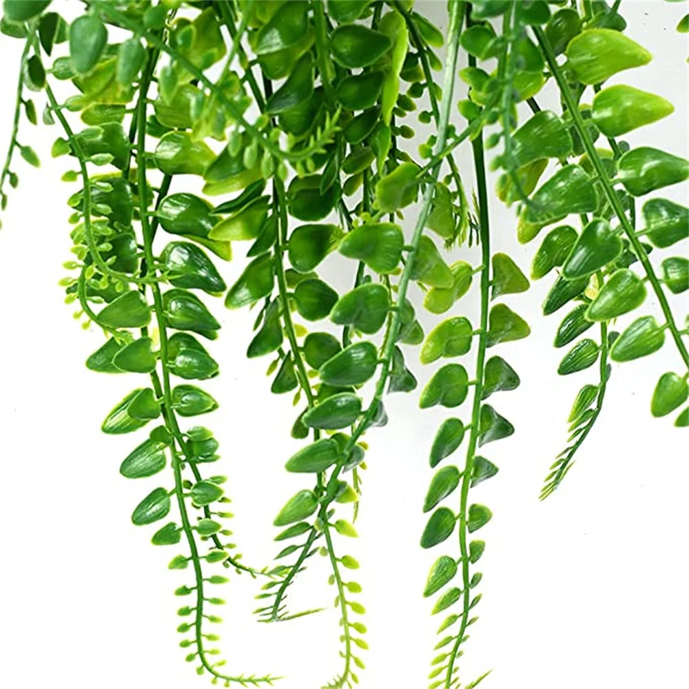 Wholesale high quality Outdoor UV Resistant Artificial fake Hanging Ferns Plants for wall decor