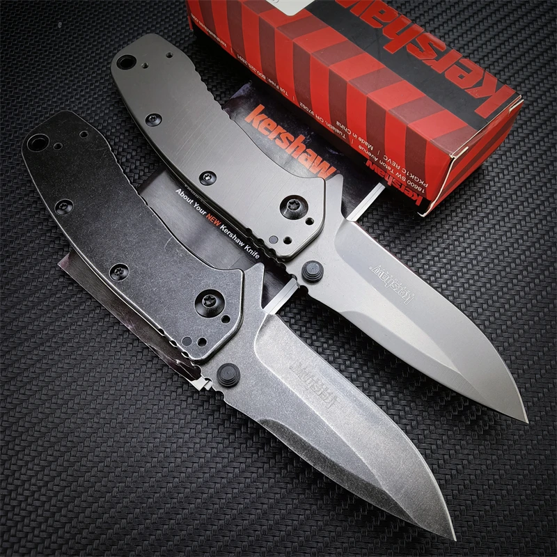 Kershaw Cryo II 1556 Outdoor Tactical Folding Pocket knife Camping survival hunting knives
