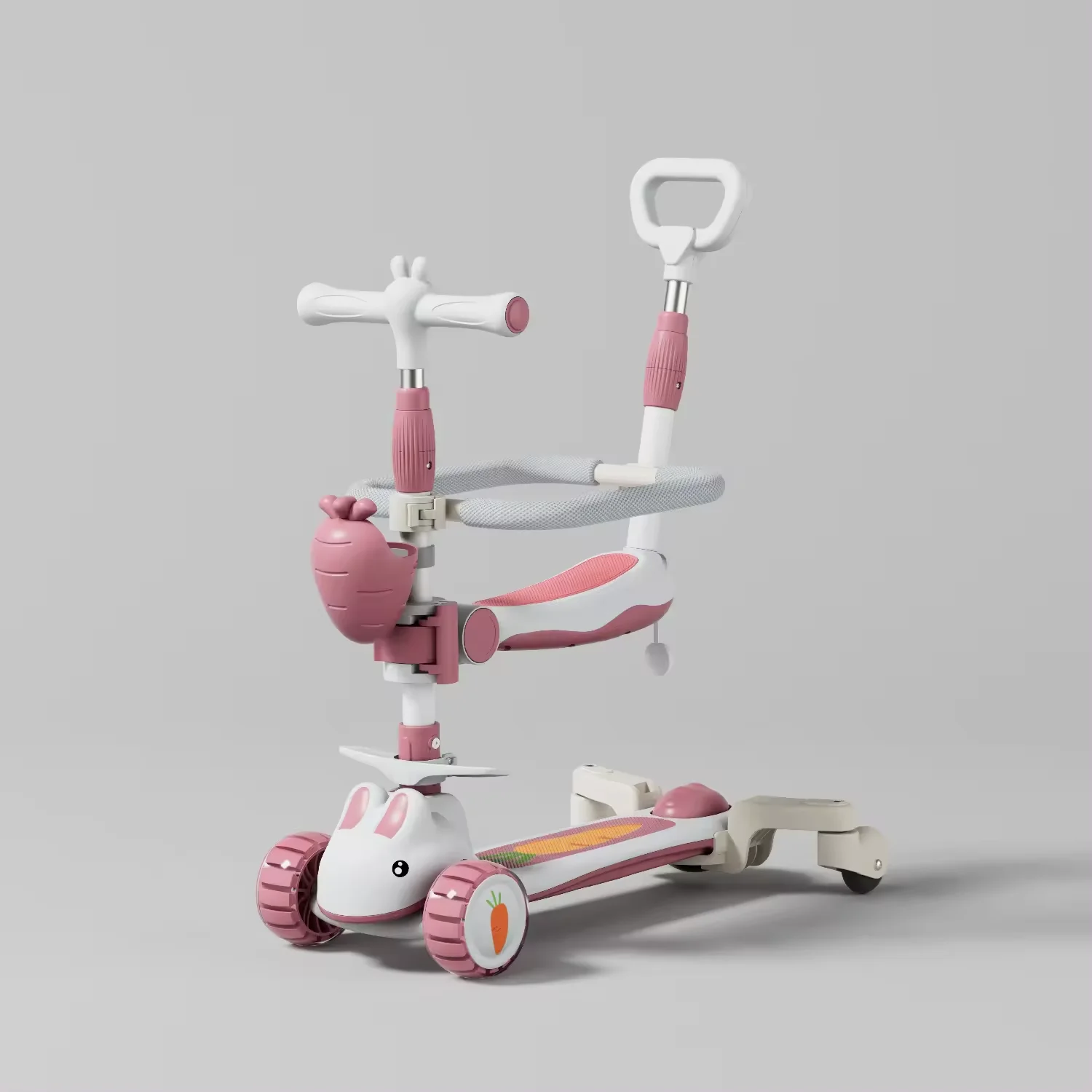 Hot Wholesale 3 Wheel Unisex Scooter for Kids Foldable Baby Tricycle with PU Wheels Hot Sale Kids Bikes and Scooter for Use