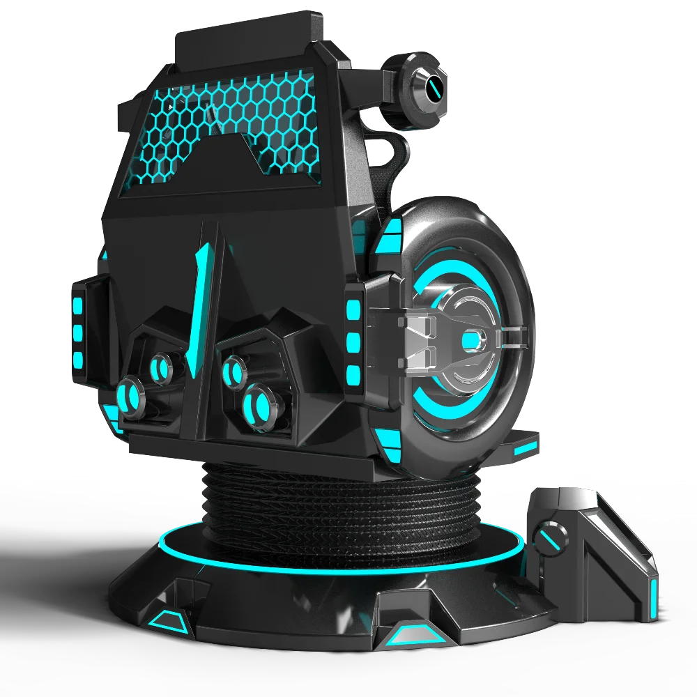 Interactive 360 VR Rotation Double Seats Roller Coaster Fly Arcade Games Machine 9D Virtual Reality Simulator Shopping Malls