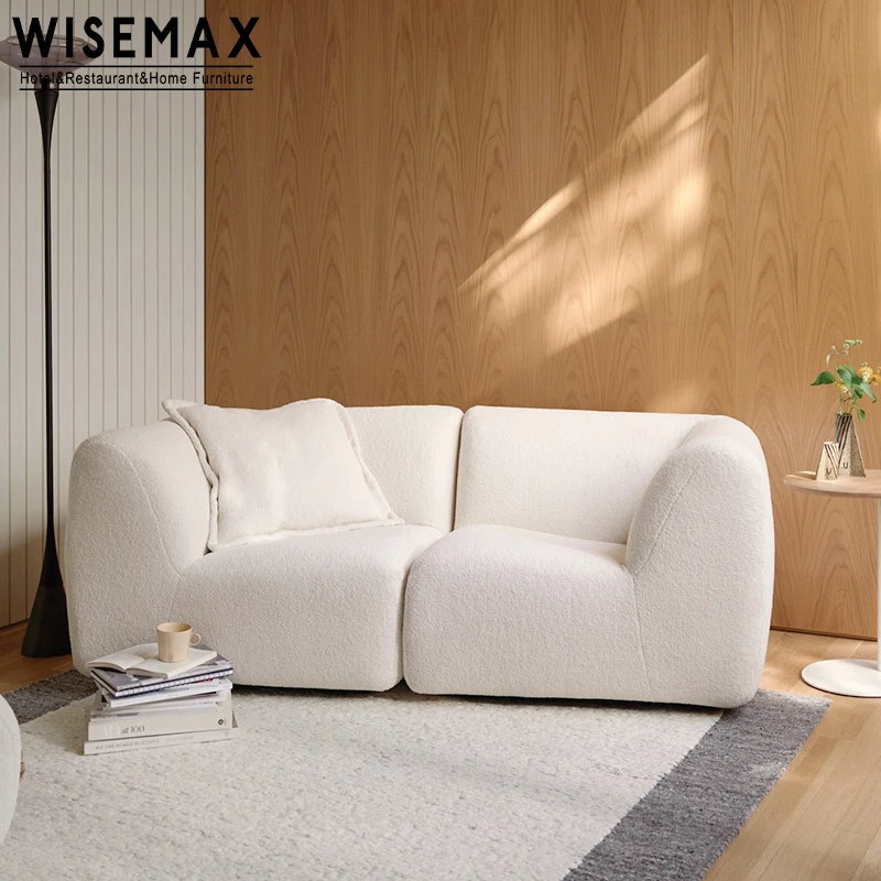 WISEMAX мебель средневековый модульный тканевый обивочный диван итальянская домашняя секционный напольный набор