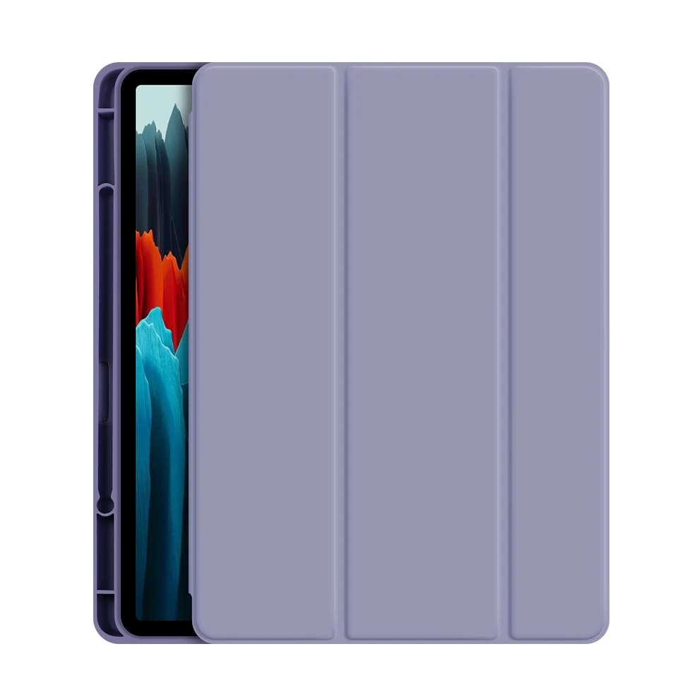 2022 New Arrival Tablet Cases for Samsung Galaxy Tab S8 plus/S7FE/S7 Plus 12.4 Inch Pu Tablet Case Cover Shockproof