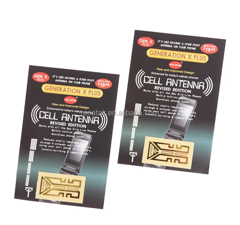Cellphone Phone Signal Enhancement Signal Antenna Booster Stickers 10Pcs