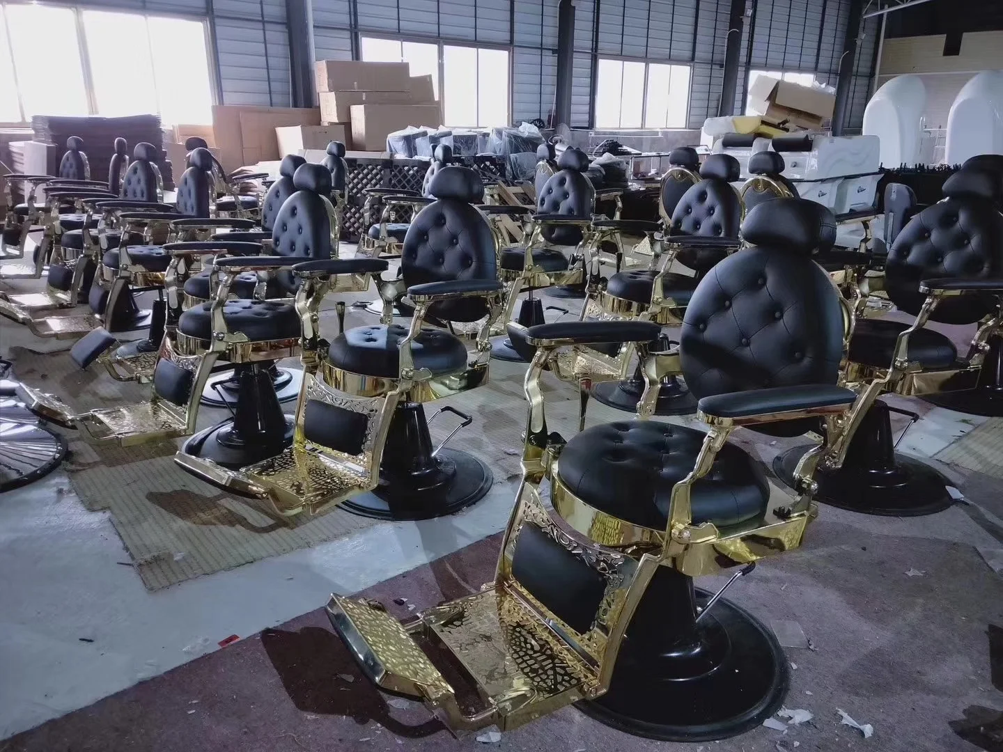 Гидравлический парикмахерский стул для салона красоты