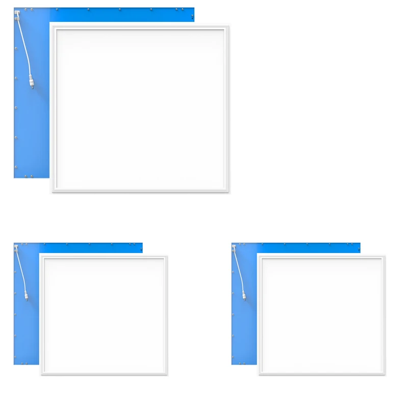 Fast Delivery European light aluminum frame 40w cct selectable Low UGR acrylic ultra thin square ceiling light