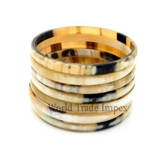 
Fashionable bangles set of buffalo horn 