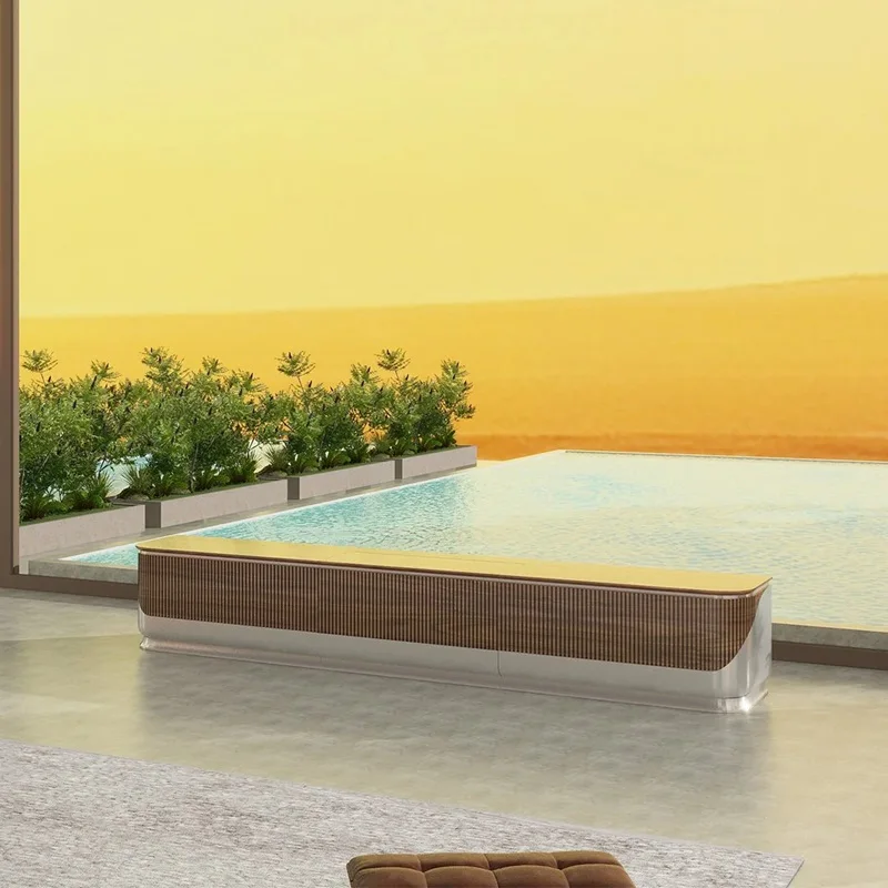 New VIVIDSTORM DUNE Motorized Cabinet,100 inch Laser TV  Electric Shelf Sliding Module for Ultra Short Throw Projector Stand