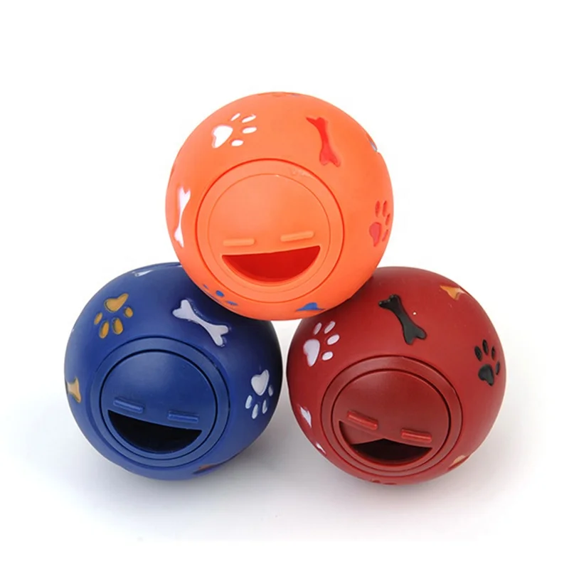 
Durable Pet Leak Ball Interactive Toys Feeder Optional Color Rotating Switch Feature with High Quality 