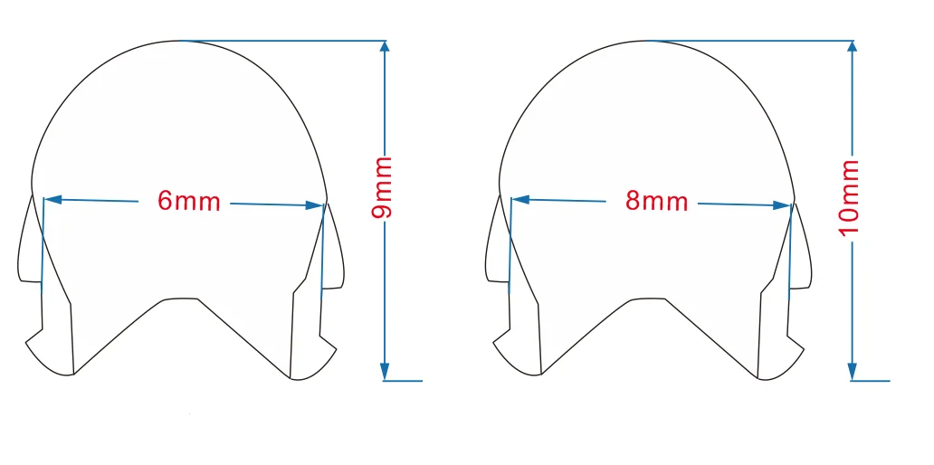6mm/8mm Separated 12v/24v Neon LED Pure Silicone Flex Light Tube Optional Light Strip