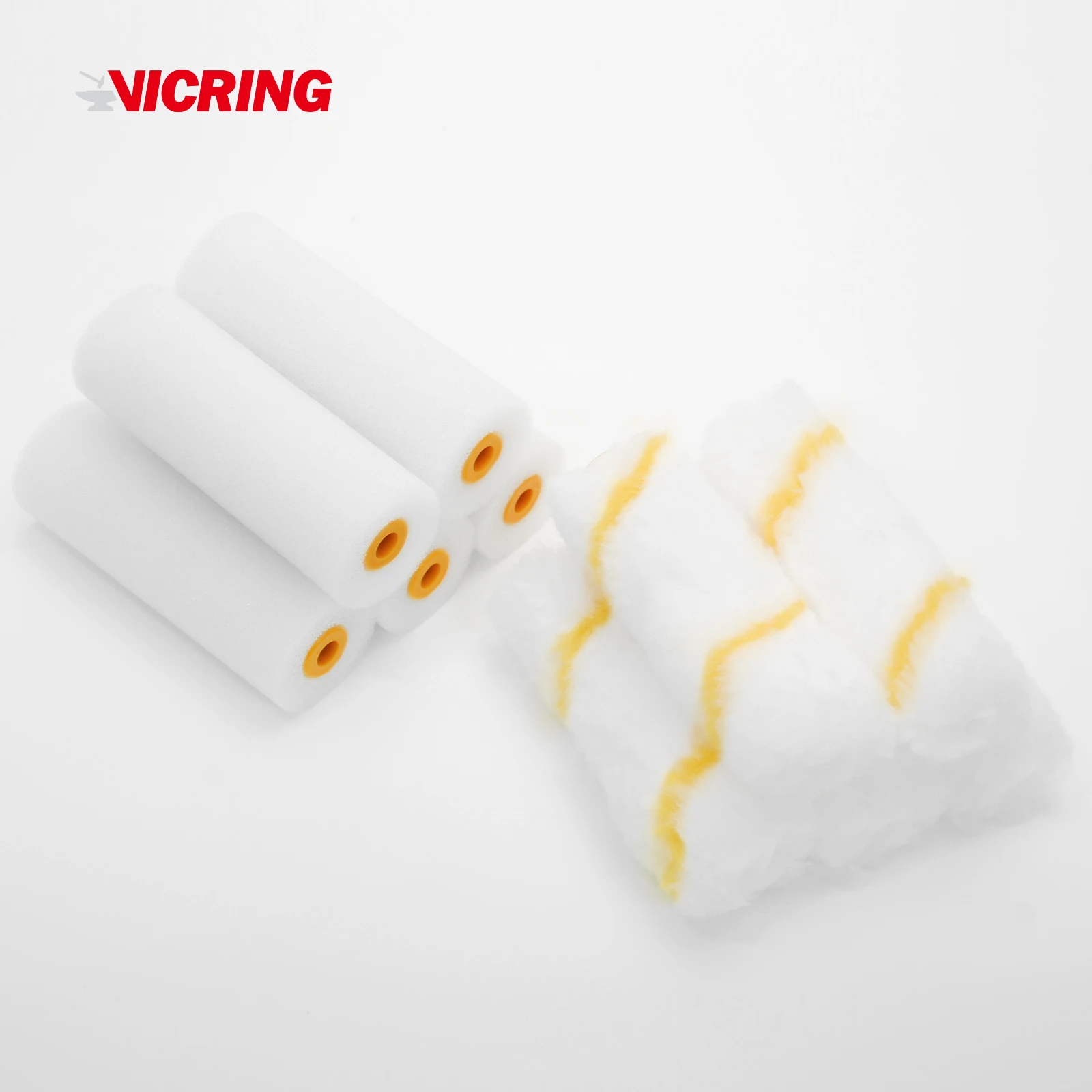 Роликовая кисть VICRING для рисования 11 шт. 100 мм/4 дюйма