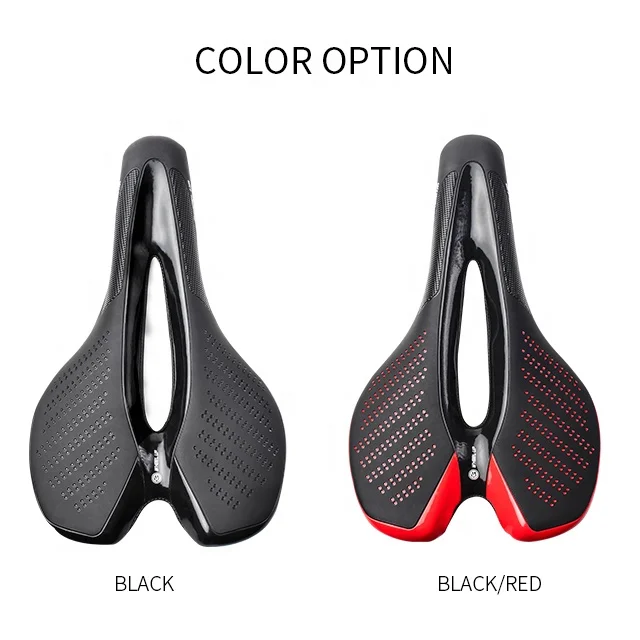 WHEEL UP Comfortable Bike Seat Replacement Bicycle Saddle -PU Leather Bicycle Seat With Polyurethane Foam Pad