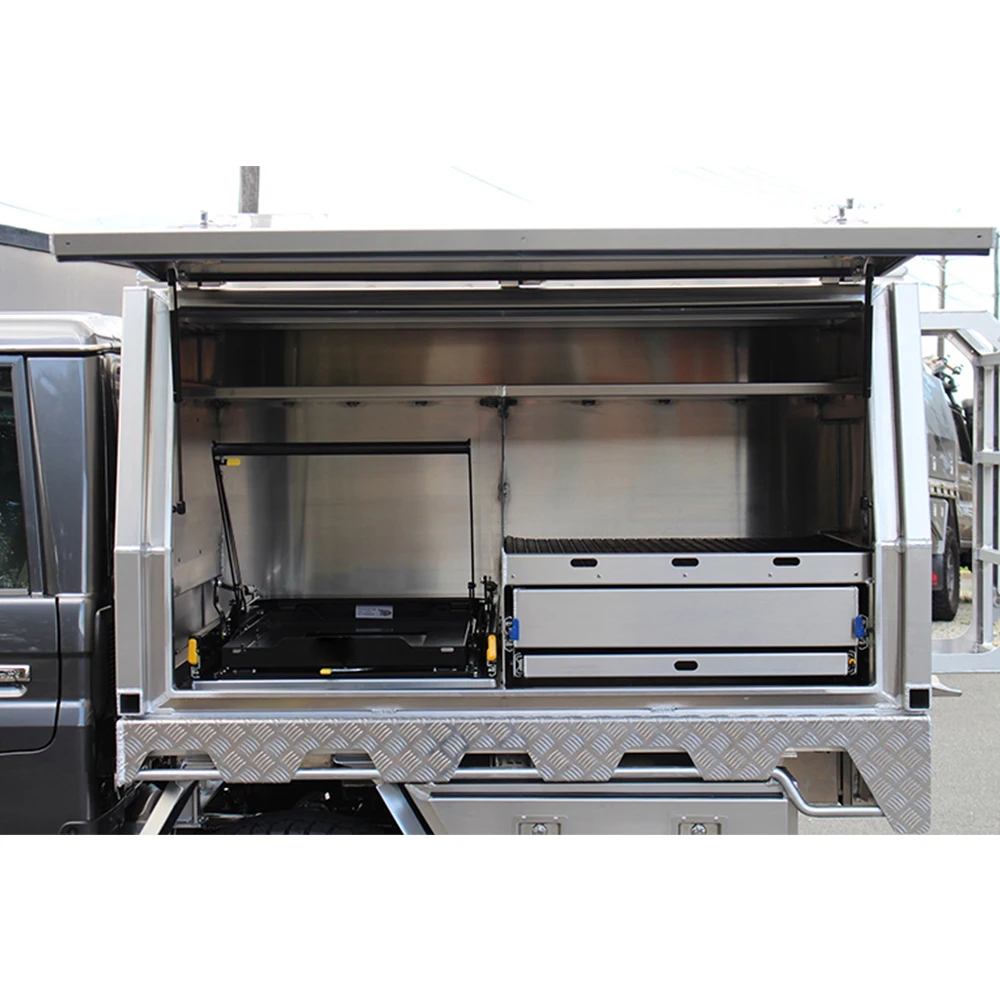 Alloy Dual Cab Ute Tray Canopy For Sale