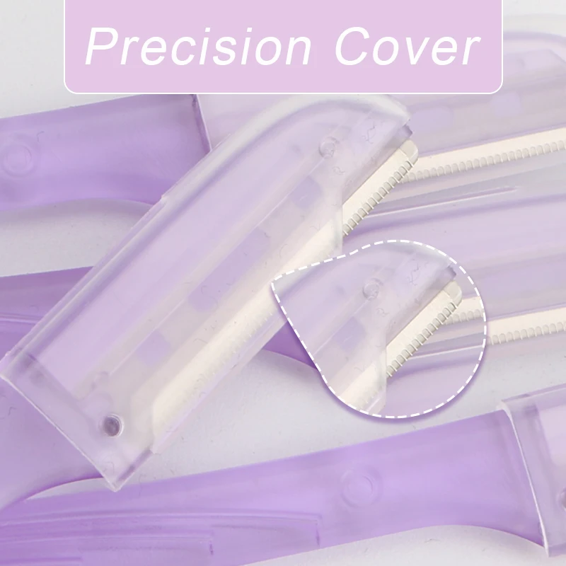 Face Razor Peach Fuzz Remover Multipurpose Eyebrow Razor Exfoliator Dermaplaning Tool Women Razor