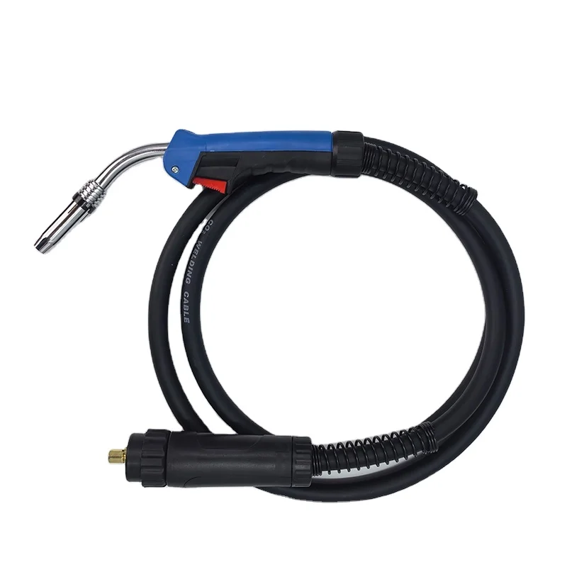 24KD  Binzel MIG/MAG/CO2 Welding Torch Portable Gas Cooling Welding Machine With Euro Connector MIG Weld Gun