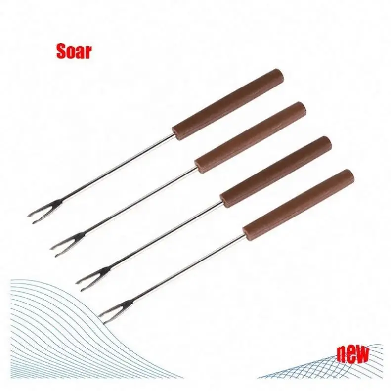 Stainless Steel 430 Fondue Set Hot Pot for Cheese Chocolate Ice Cream Meat Cooking Pot