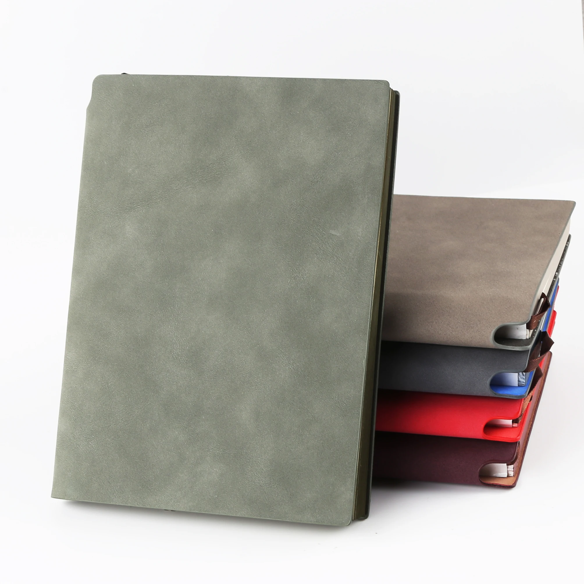 TTX simple design Super thick diary planner pu leather custom planner printing business paperback journal notebook